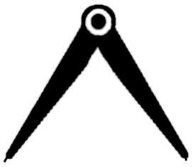La symbolique du compas.