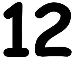 La symbolique du nombre douze.