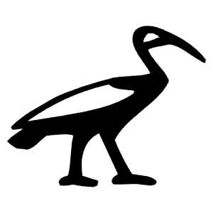 La symbolique de l'ibis.