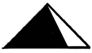 La symbolique de la pyramide.