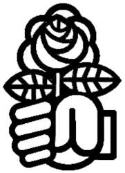 La symbolique de la rose au Parti Socialiste.
