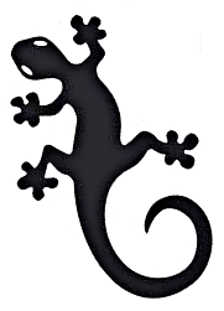 La symbolique de la salamandre.