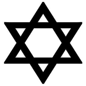La symbolique du sceau de Salomon (ou étoile de David).
