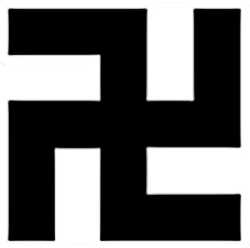 La symbolique du svastika (ou croix gammée).